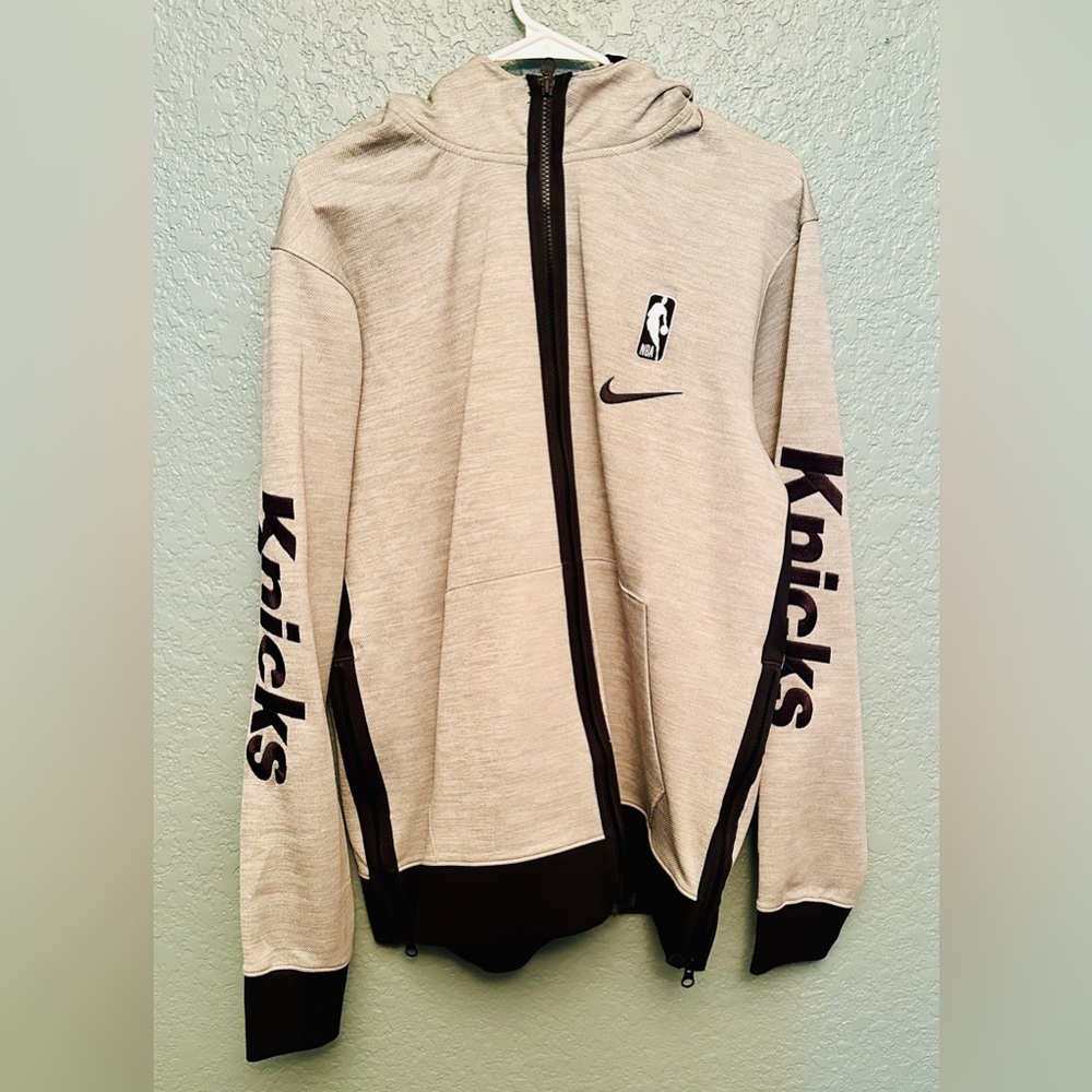 Nike NBA New York Knicks Shoot Around Thermaflex Showtime Hoodie Mens Size Large